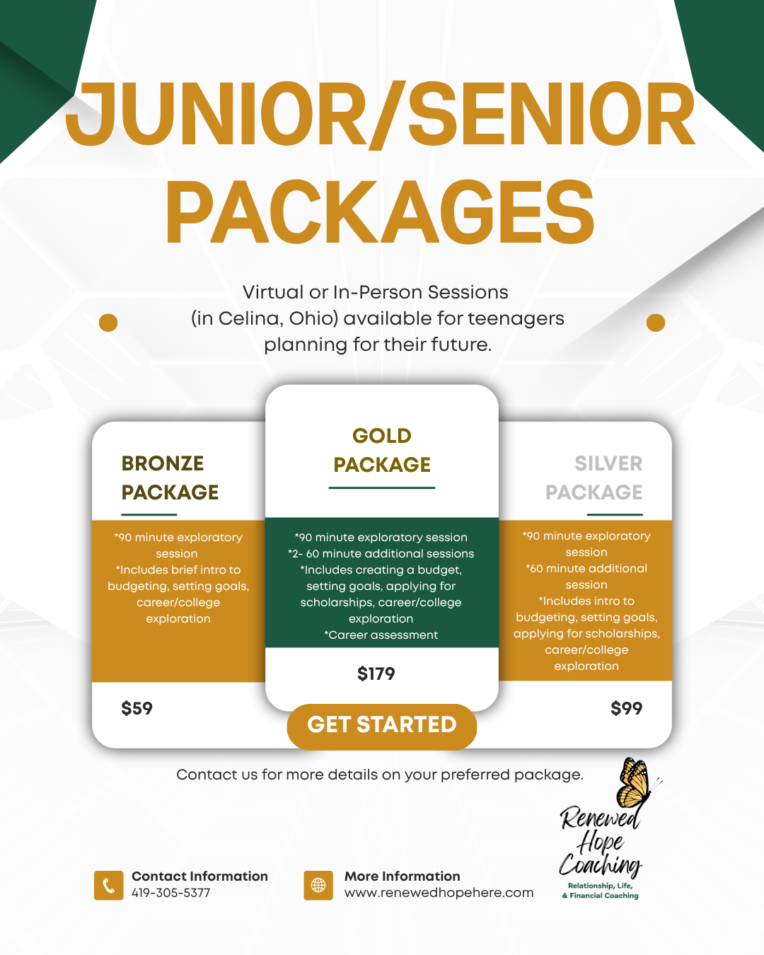 Junior Senior Packages